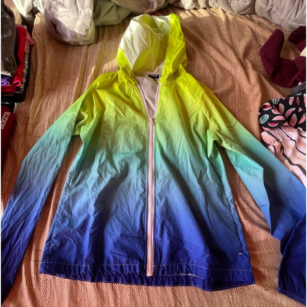 Ombré Fila Rain Jacket